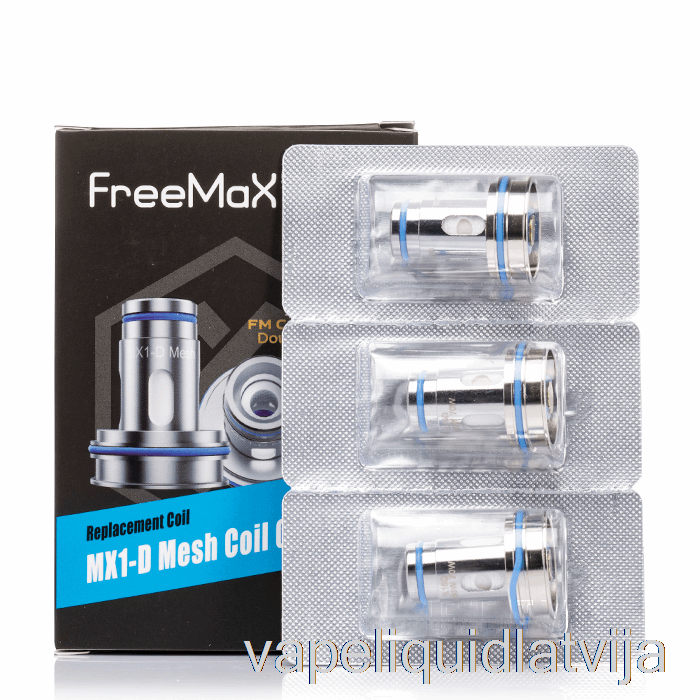 Freemax Mx Rezerves Spoles 0.15ohm Mx-1d Mesh Coils Vape šķidrums
